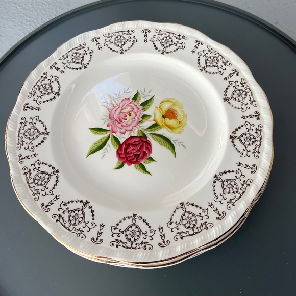 Alfred Meakin "Beauty" dinner plate, 22K gold decorated, vintage. - Picture 1 of 14